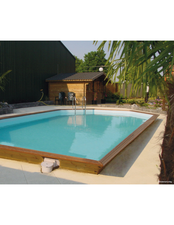 Piscine en bois GARDIVAL – RECTOO
