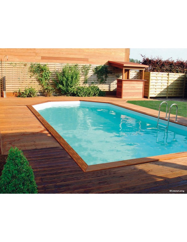 Piscine en bois GARDIVAL – RECTOO