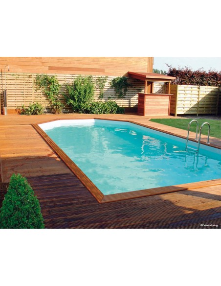 Piscine en bois GARDIVAL – RECTOO