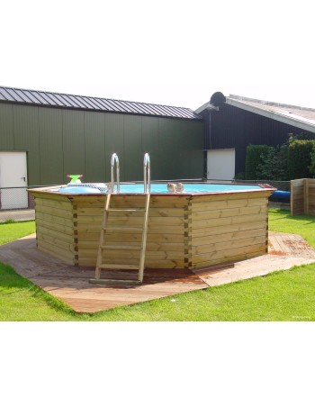 Piscine en bois GARDIVAL – OCTOO 2