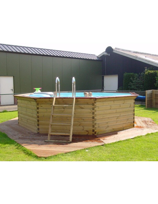 Piscine en bois GARDIVAL – OCTOO