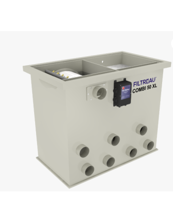 Filtreau Combi 50XL Pump-Fed – Filtre à tambour avec 2...
