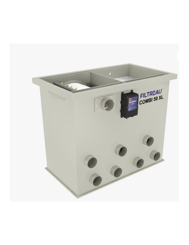 Filtreau Combi 50XL Pump-Fed – Filtre à tambour...