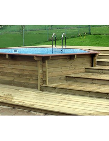 Piscine bois Octola